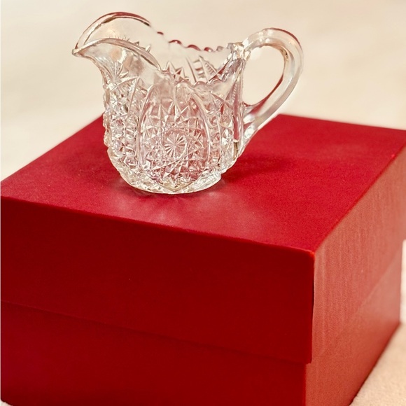 VINTAGE ANTIQUE Indiana Glass Creamer, Spooner & Sugar Bowl Child’s Serving Set - Picture 13 of 15